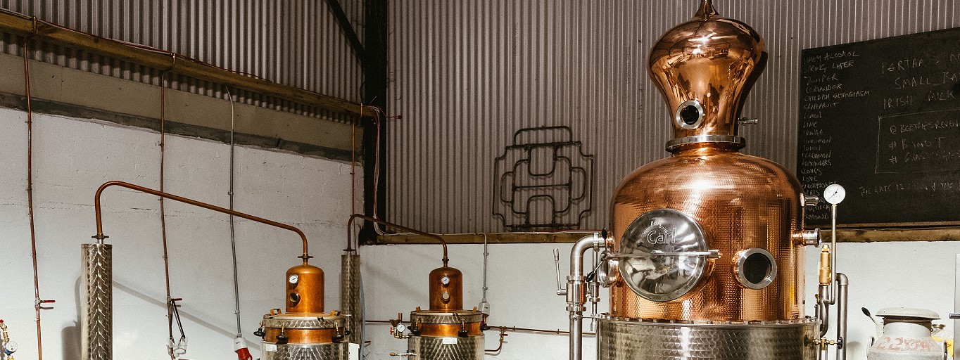 Bertha's Revenge gin distillery